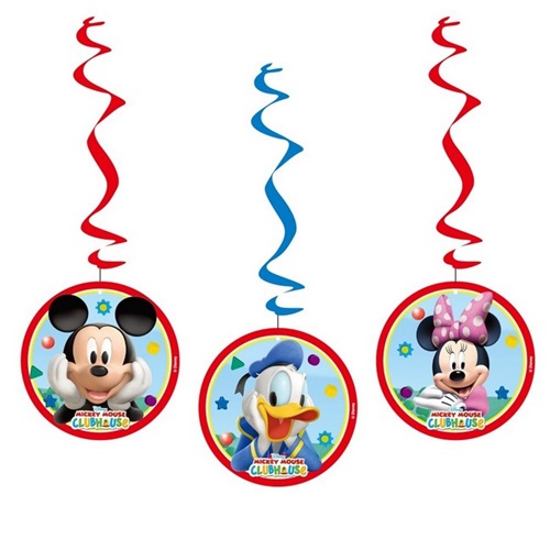 Mickey Mouse Temalı Asmalı İp Süs
