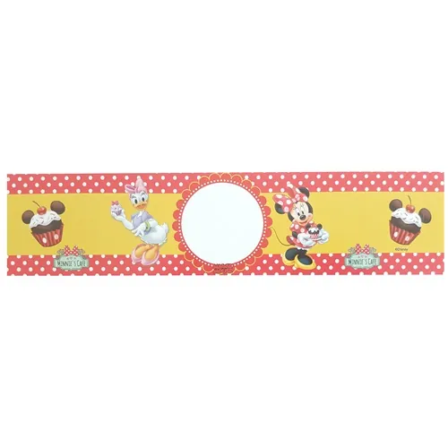Minnie Mouse Fashion Su Şişe Etiketi