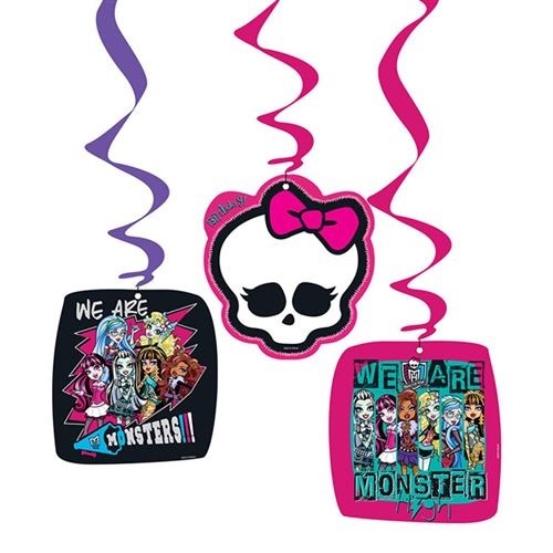 Monster High Temalı Girdap Asma Süs