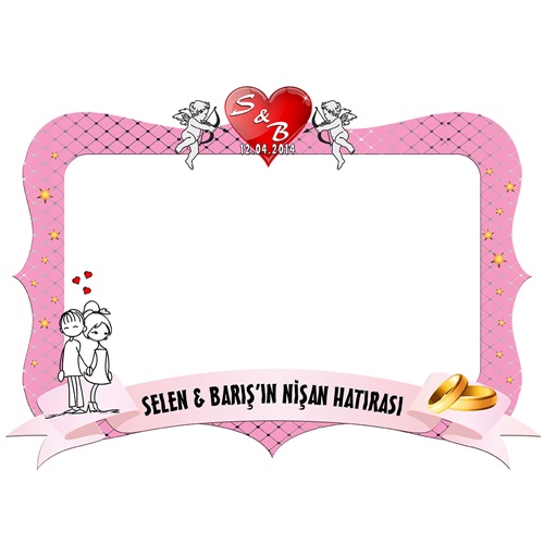 Nişan Hatıra  Çerçevesi