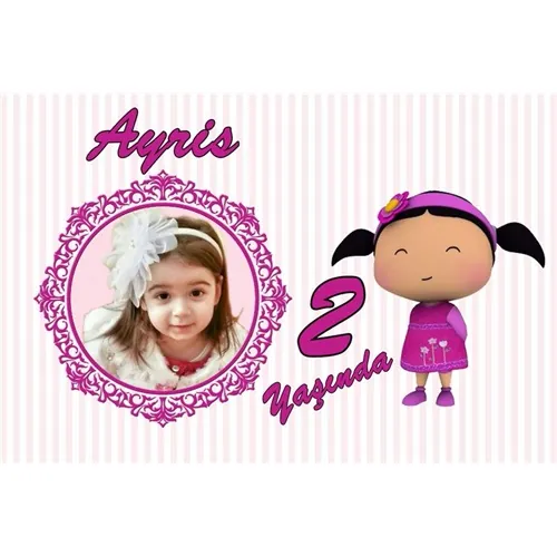 Pepe Kişiye Özel Afiş Pembe