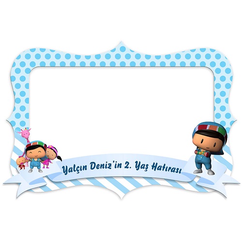 Pepee Kişiye Özel Hatıra Fotoğrafı Çerçevesi