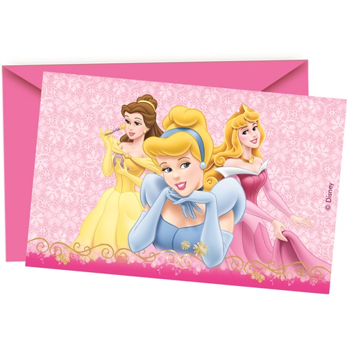 Prenses Temalı Davetiye