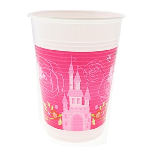 Prensesler Şato Temalı Bardak