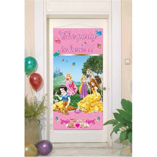 Prensesler Temalı Parti Afişi