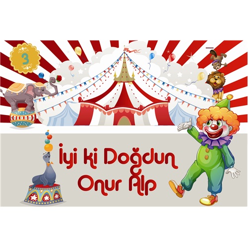 Renkli Karnaval Kişiye Özel Duvar Panosu