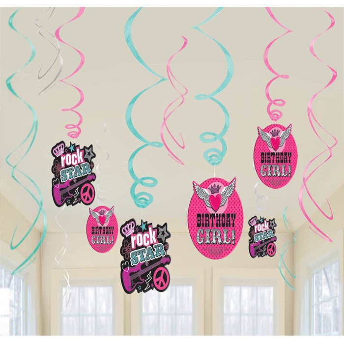 Rock Dekorasyon Girdap Asma Süs