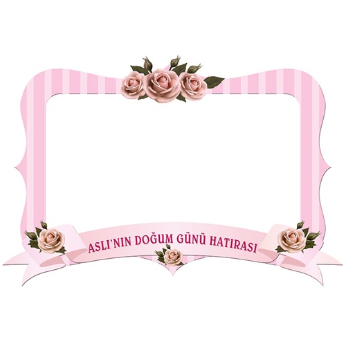 Romantik Kişiye Özel Hatıra Fotoğraf Çerçevesi