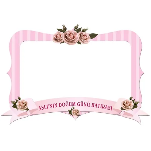 Romantik Kişiye Özel Hatıra Fotoğraf Çerçevesi