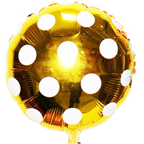 Sarı Puanlı Folyo Balon