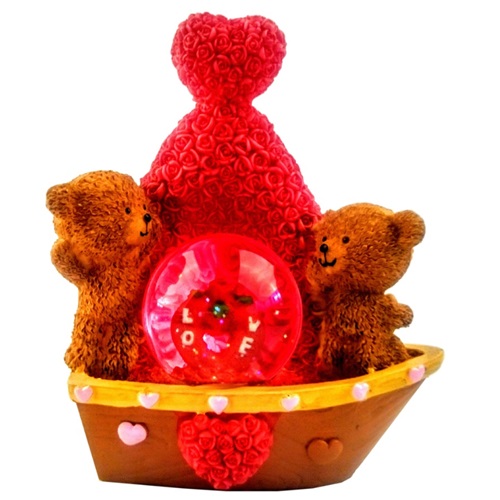 Sevgililer Günü Ayıcık Küre Süs