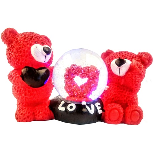 Sevgililer Günü Ayıcıklar Küre Süs