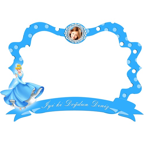 Sindirella Kişiye Özel Fotoğraf Çerçevesi