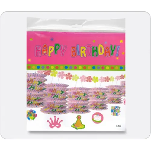 Sıralı Fener Happy Birthday Süs