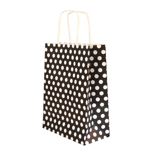 Siyah Puanlı Craft Çanta