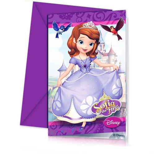 Prenses Sofia Temalı Davetiye