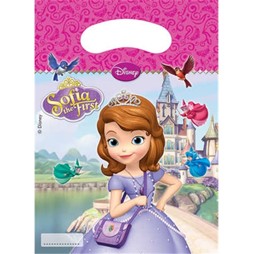 Prenses Sofia Plastik Parti Çantası