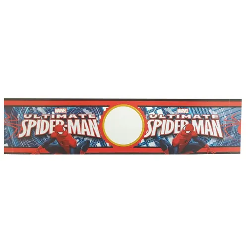 Spiderman Temalı Su Şişe Etiketi