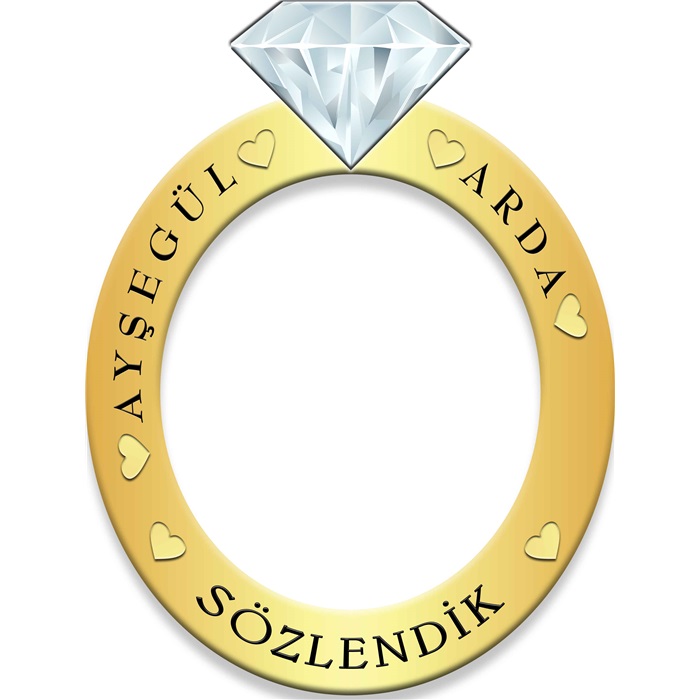 Söz Hatırası Fotoğraf Çerçevesi