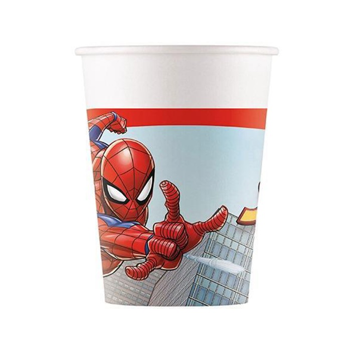 Spiderman Karton Bardak