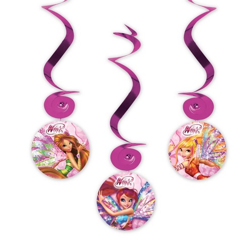 Winx Temalı Girdap Asma Süs