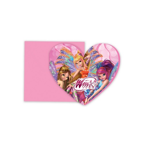 Winx Temalı Davetiye