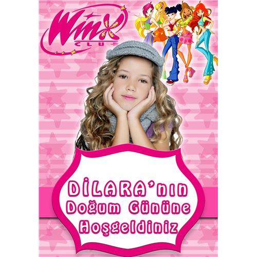 Winx Kişiye Özel Pano