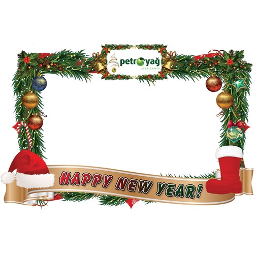 Yeni Yıl Kişiye Özel Çerçevesi