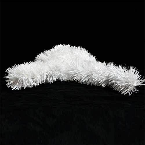 Yılbaşı Beyaz Fırfır Süs