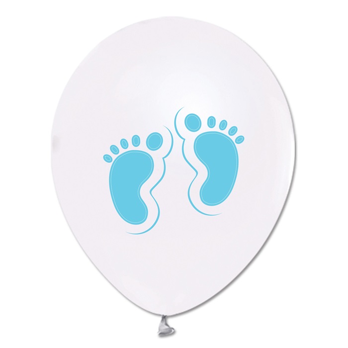 Bebek Ayağı Baskılı Balon