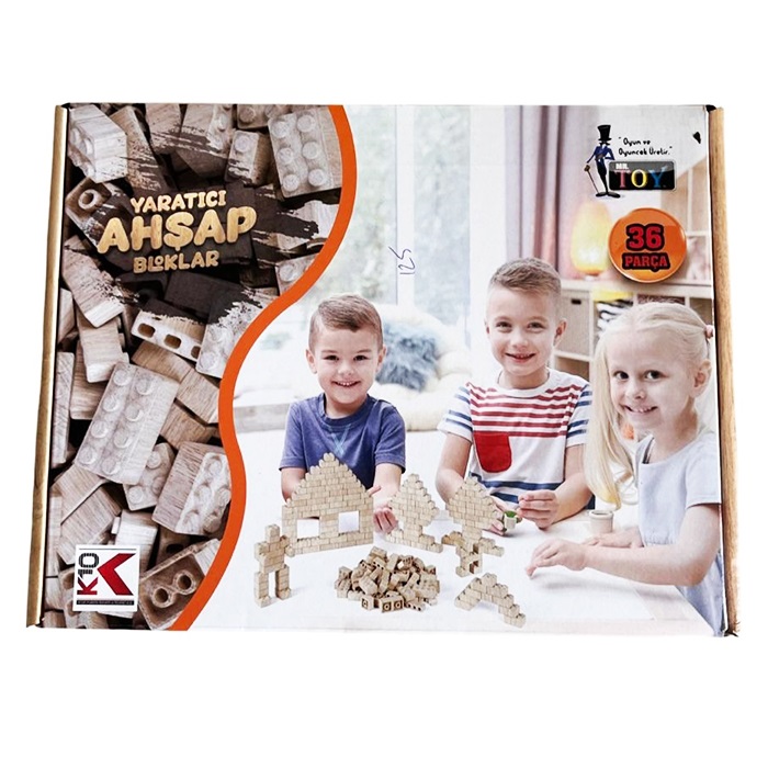 Ahşap Lego Eğitici Oyuncak