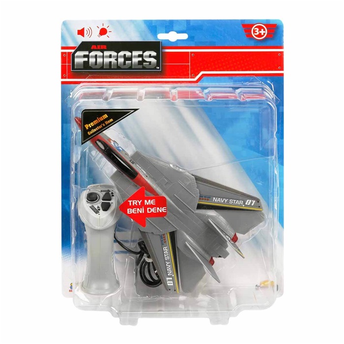 Air Forces Kablo Kumandalı Sesli Ve Işıklı Navy Star Jet
