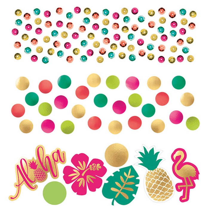 Aloha Temalı Masa Konfetisi