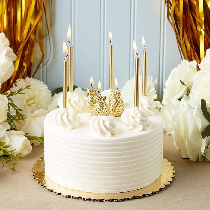 Altın Renkli Çubuk Mum