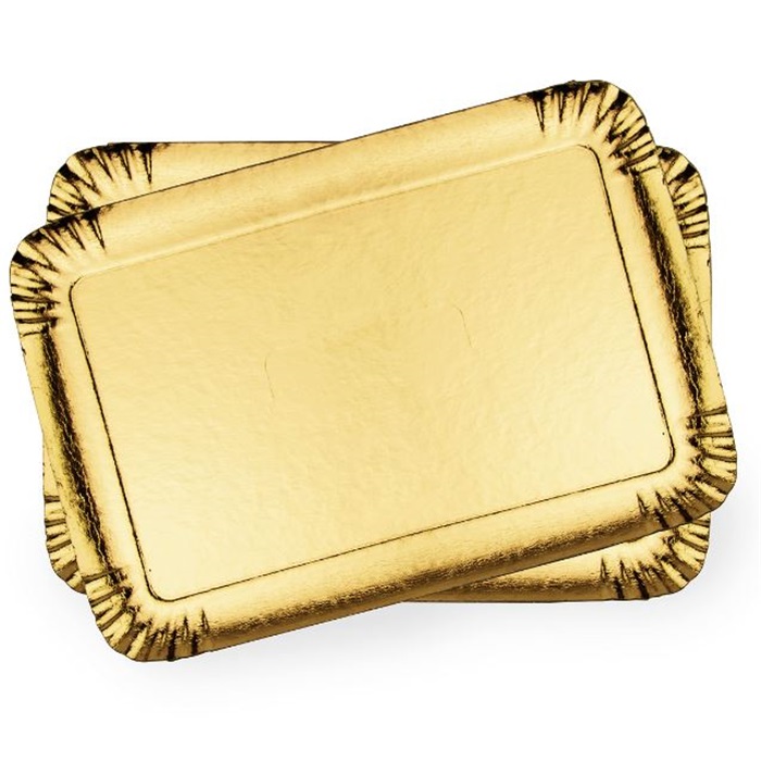 Altın Renkli Karton Tepsi
