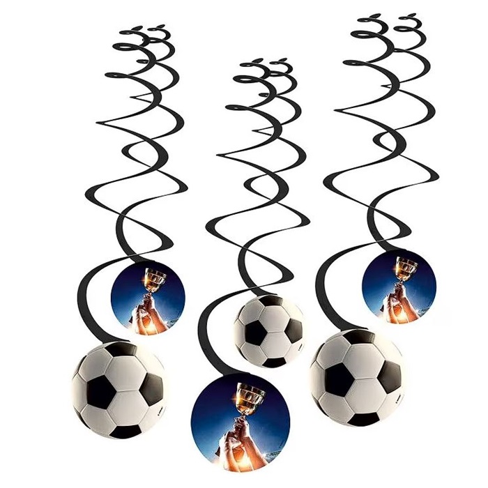 Amscan Futbol Temalı Girdap Asma Süs