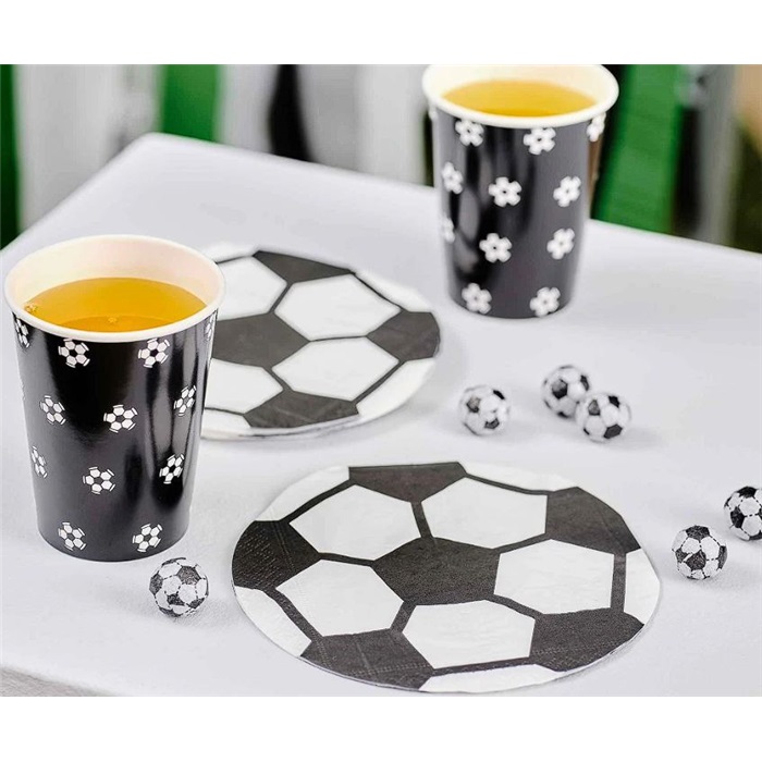 Amscan Futbol Yuvarlak Peçete