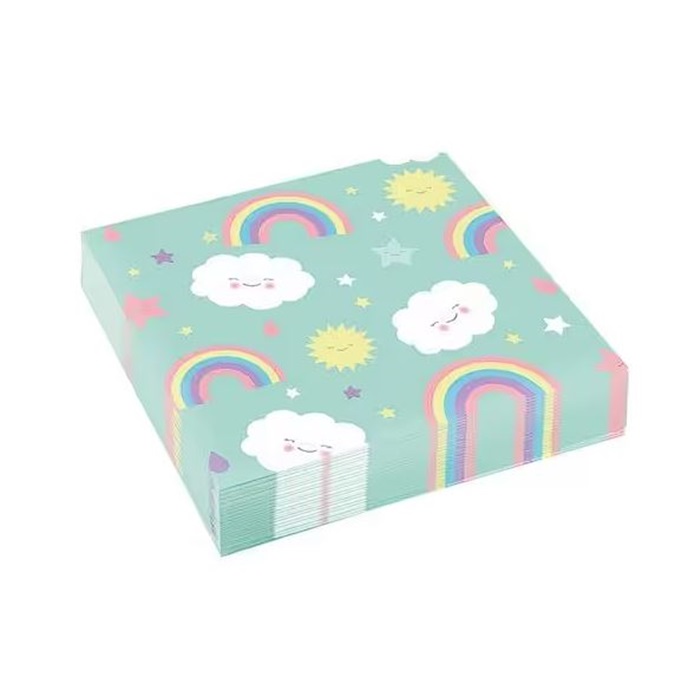 Amscan Rainbow Temalı Kağıt Peçete