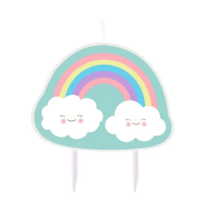 Amscan Rainbow Temalı Mum