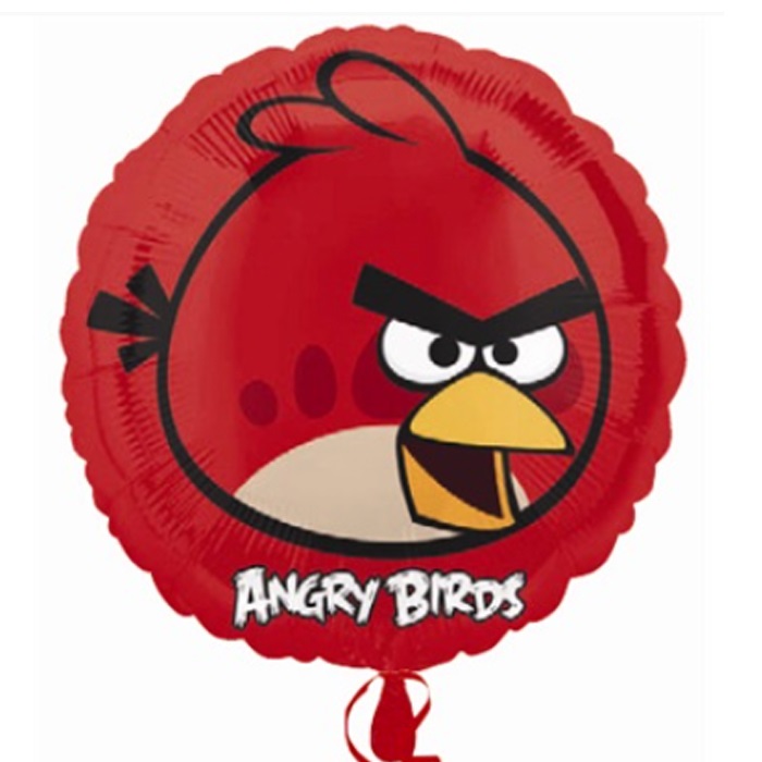Angry Birds Folyo Balon Kırmızı