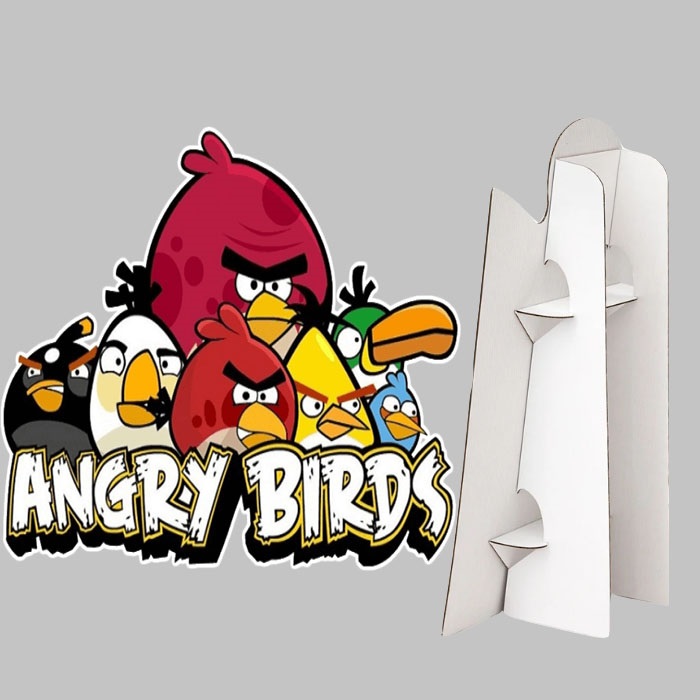 Angry Birds Logo Ayaklı Pano