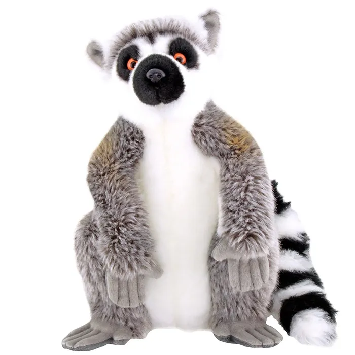 Animals Of The World Oturan Lemur Peluş Oyuncak