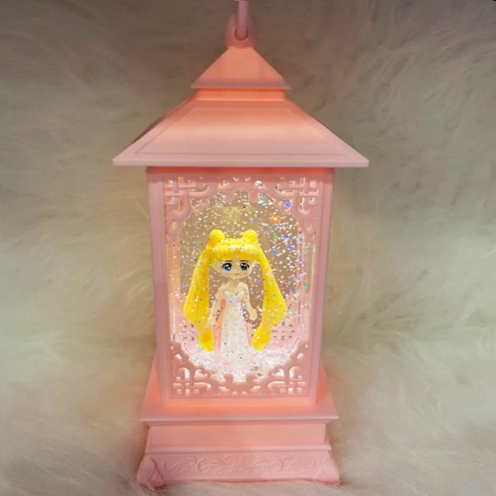 Anime Figure Sailor Moon Işıklı Müzikli Kar Küresi