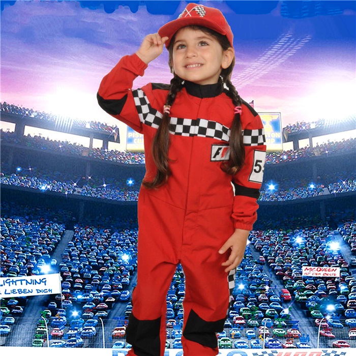 Arabalar F1 Formula Kız   Kostümü