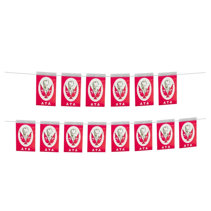 Ata Büyük Boy İpli Bayrak