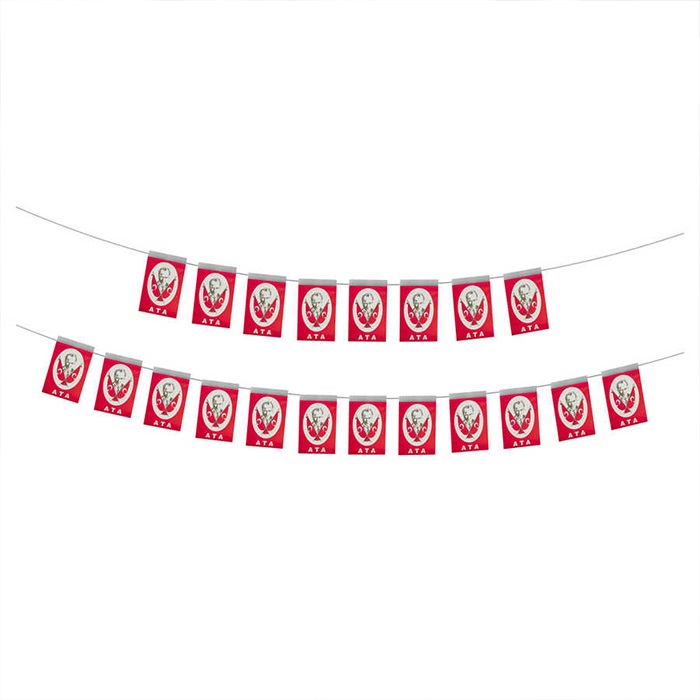 Ata Mini Boy İpli Bayrak