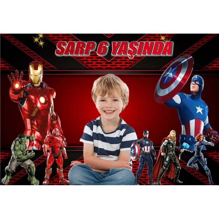 Avengers Kişiye Özel Afiş