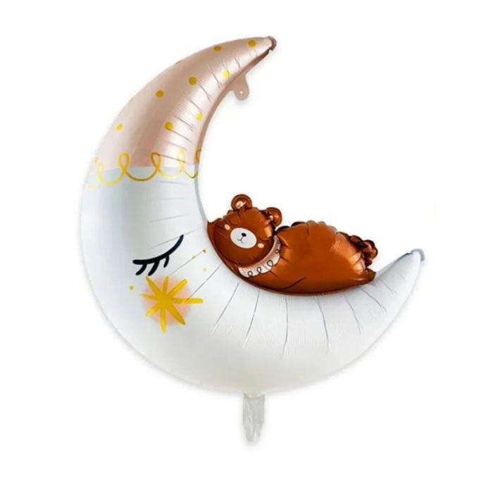 Ay İle Minik Ayı Folyo Balon