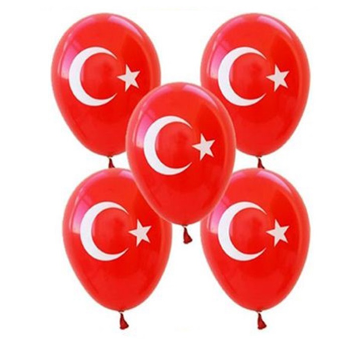 Ay Yıldız Latex Balon