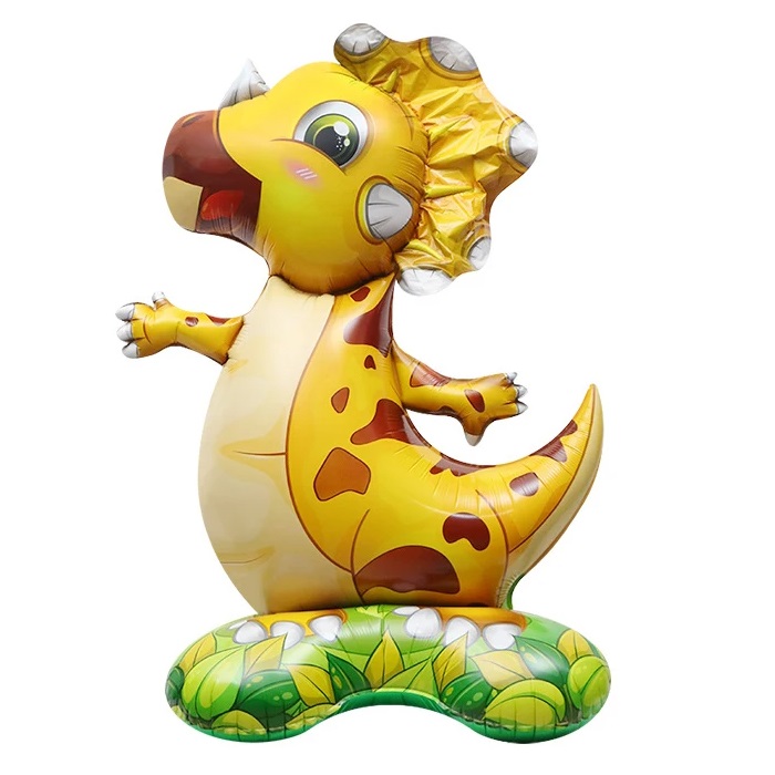 Ayaklı Dinozor Folyo Balon